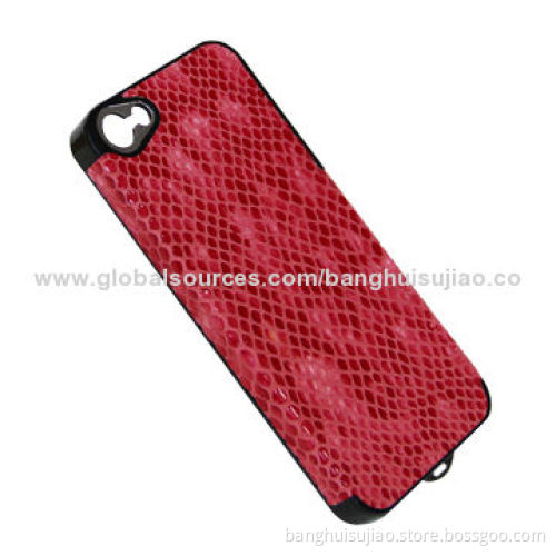 PU IML Case for iPhone 5/5S, Customized Colors Welcomed